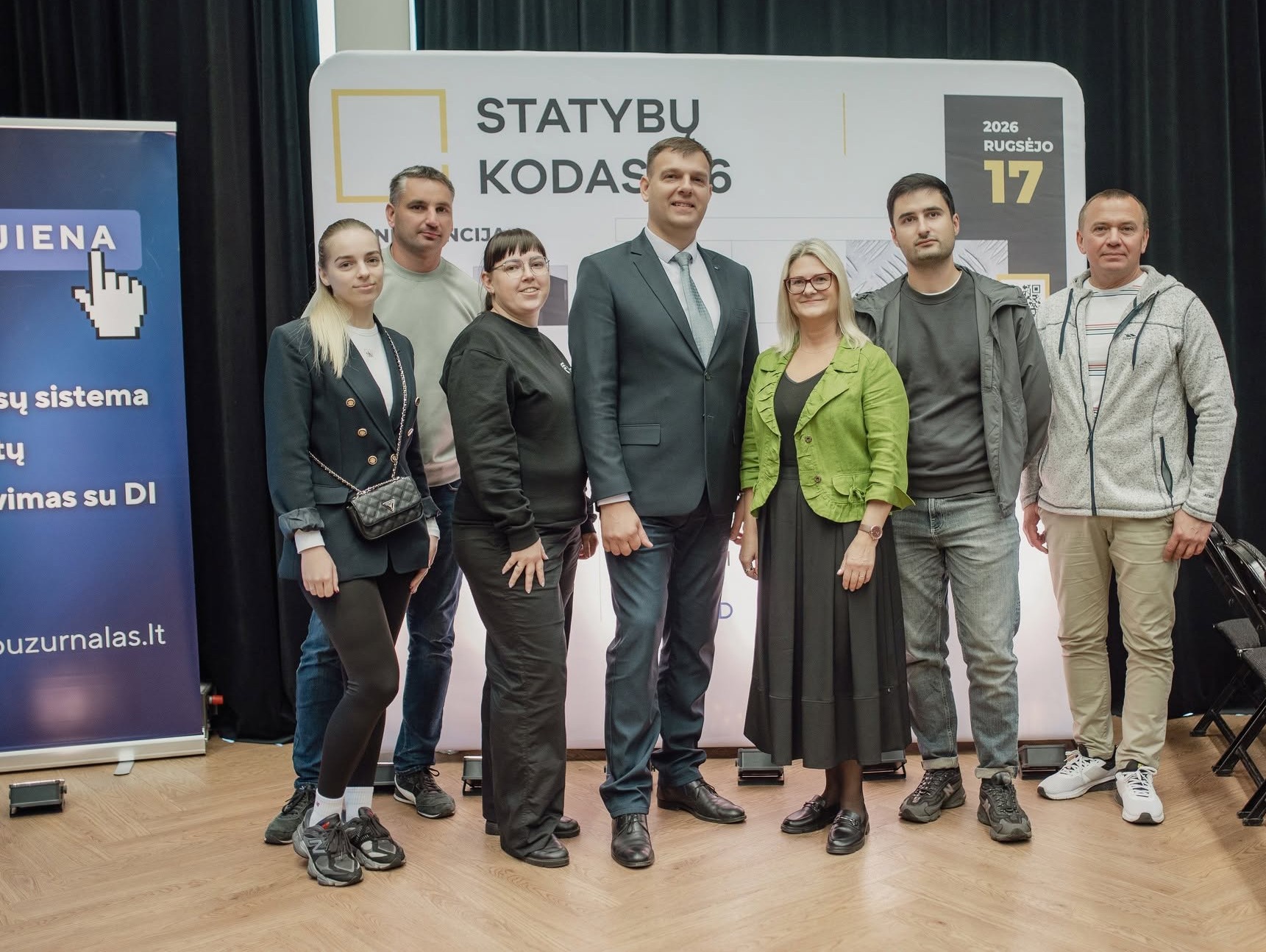 LSIS VICEPREZIDENTAS M.ŠAKOČIUS  – KONFERENCIJOJE „STATYBŲ KODAS 2026“: KUR JUDA STATYBŲ SEKTORIUS?